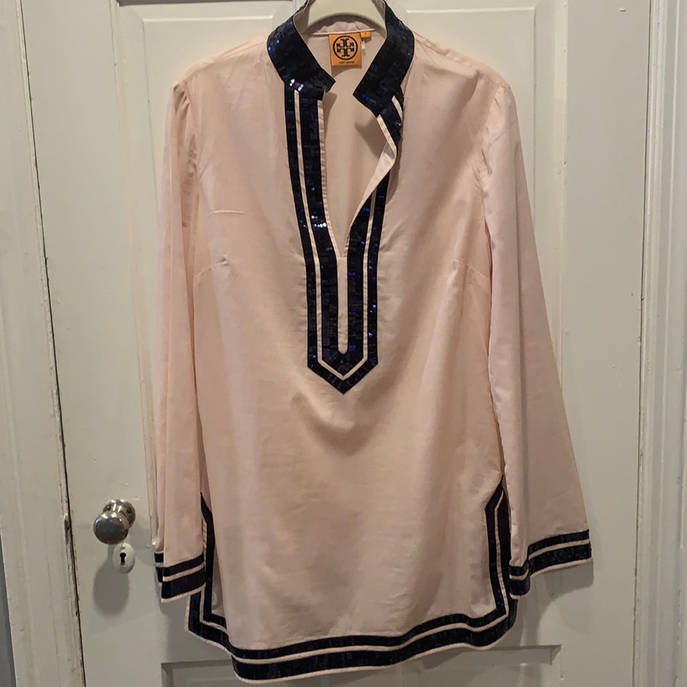 EUC Tory Burch Light Weight Tunic Size 8